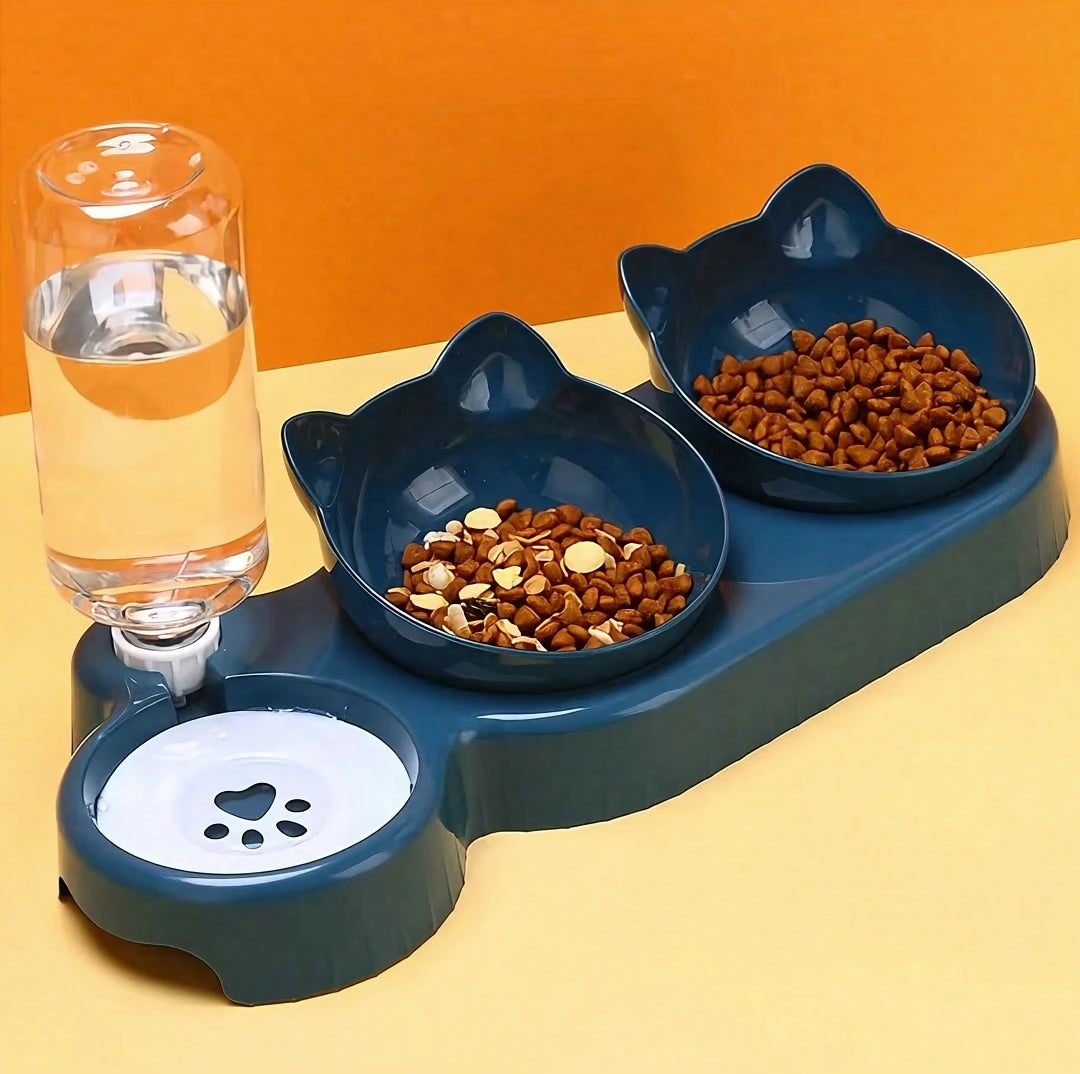 PurrLuxe Lift Bowl 3 in 1
